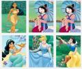 Jogo de memória com as princesas da Disney
