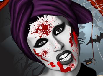 Maquiagem de vampira Lady Gaga