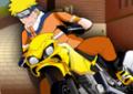 Naruto pilotar a moto