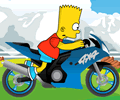 Pilotar a moto com Bart