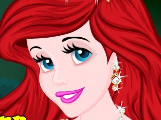 Princesa Ariel dia no spa