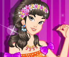Princesa Jasmine maquiagem e roupas