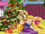 Rapunzel natal decoração