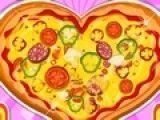 Receita de pizza de coração