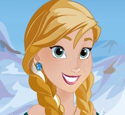 Roupas para Anna filme Frozen