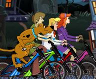 Scooby Doo corrida de bicicleta