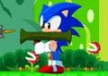 Sonic procurar Mário