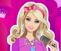 Vestir Barbie cantora Pop Divã