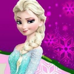 Elsa pedicure pintar unhas