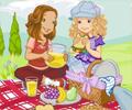Holly Hobbie Brincando de picnic