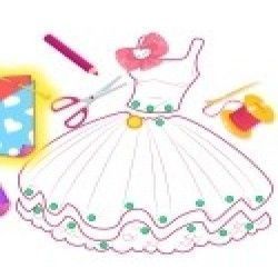 Costurar vestido da Hello Kitty