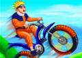 Naruto fazendo manobras com a bicicleta
