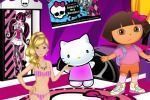 Decorar quarto da Barbie, Dora, Hello Kitty e Monster High