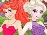 Elsa e Ariel moda