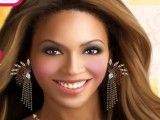 Beyonce maquiagem e acessórios