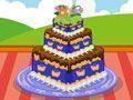 Decoração do bolo para aniversário