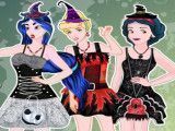 Princesas  halloween roupas