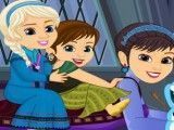 Trenzinho Elsa, Anna e mamãe