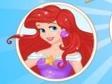 Vestir e maquiar Ariel