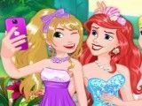 Princesas da Disney selfie