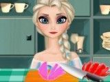 Elsa fazer pizza