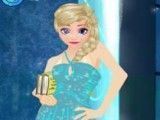 Frozen Elsa roupas escolar
