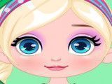 Elsa bebê aniversário piquenique
