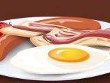 Fazer ovos com bacon