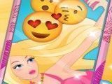 Barbie decorar Iphone com emoji