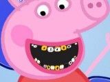Dentes estragados da Peppa Pig