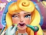 Princesa Aurora no dentista
