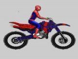 Homem aranha na moto