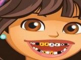 Dora cuidar dos dentes