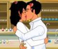 Alunos se beijarem no laboratório