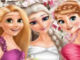 Elsa noiva e amigas
