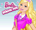 Barbie indo para a escola