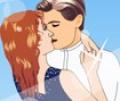 Casal do titanic trocarem beijos no navio