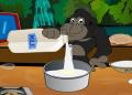 Cozinhar com o macaco
