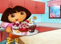 Dora cupcakes decorados