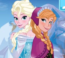 Elsa e Anna na moda