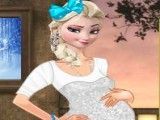 Elsa grávida vestido