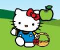 Jogo de colher maçã da Hello Kitty
