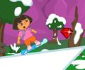 Jogo de Dora no snowboard
