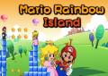 Mario e a Princesa Peach na ilha
