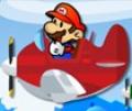 Mario pilotando seu aviãozinho