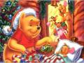 Puzzle do Pooh no natal