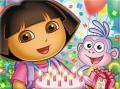 Quebra cabeça de aniversário da Dora