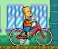 Simpsons andando de bicicleta