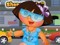 Vestir Dora para o shopping